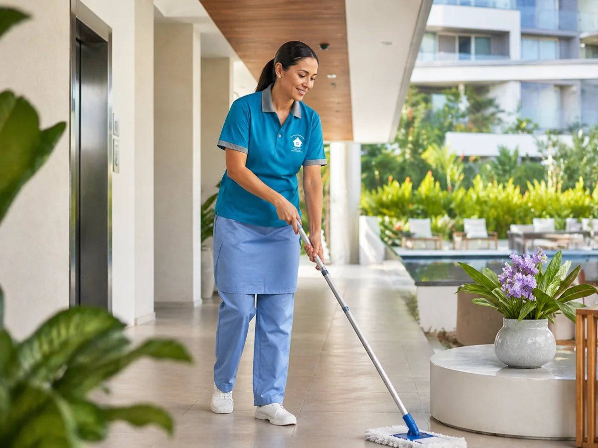 Limpieza en condominio